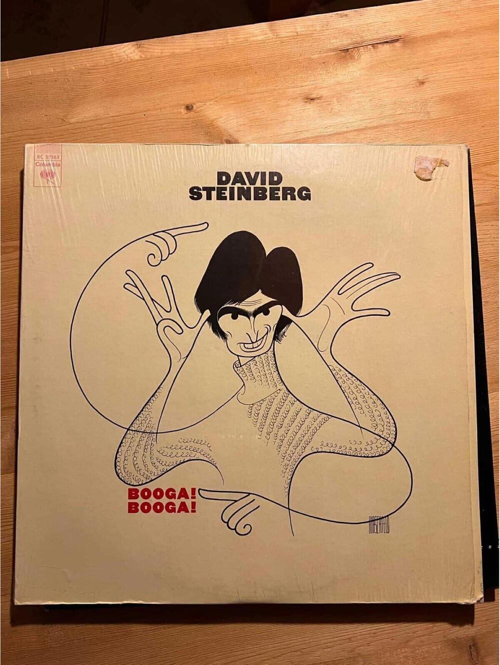 David Steinberg – Booga! Booga! Vintage 33rpm VG+ AB24